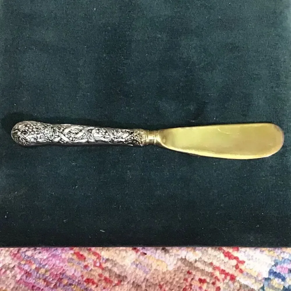 Set Of six, Neiman Marcus, butter/cheese knives by Gottinger silver